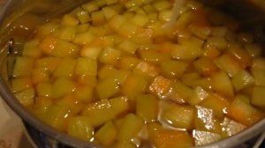 Цукаты из арбузных корочек