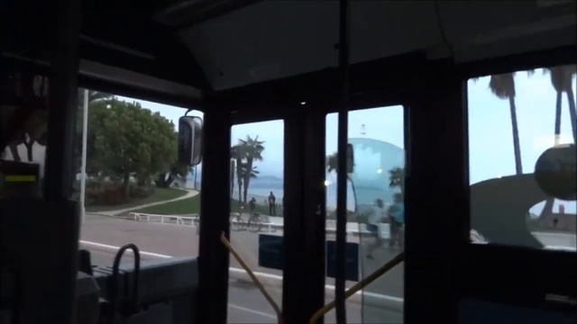 Ницца. Франция. Из Аэропорта на Автобусе по Английской Набережной. Жизнь в Путешествии, 2 смотреть онлайн