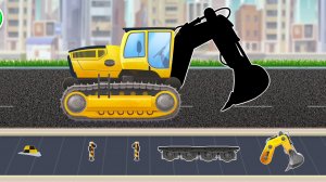 Мультики про машинки - Подбираем запчасти к различной спецтехнике