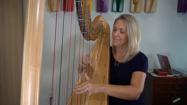 Despactico by Luis Fonsi, arranged for harp by Erica Powell смотреть онлайн