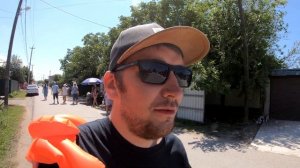 Абхазия, Алахадзы, Торговая улочка и Море (часть 1)