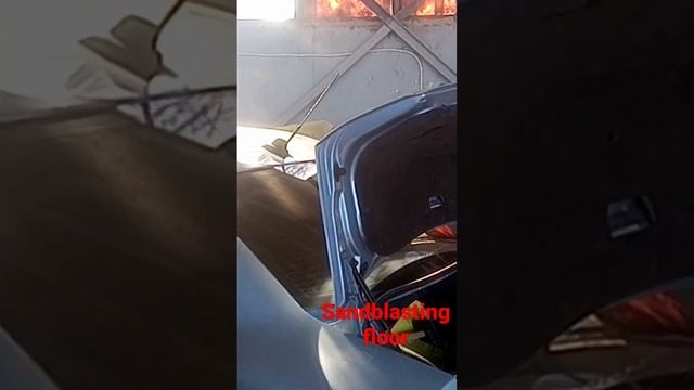 passat B5 sandblasting floor of vehicle #passatb5 #volkswagen #sandblasting #пассатб5 #пескоструй смотреть онлайн