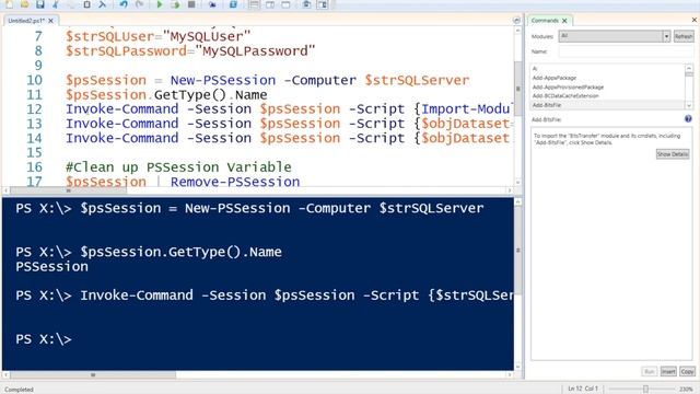 Windows PowerShell - How to - Querying Microsoft SQL Server смотреть онлайн