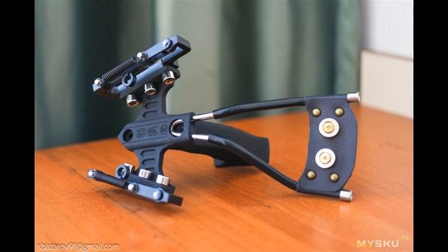 Тактическая рогатка с лазерным прицелом | #Обзор