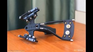 Тактическая рогатка с лазерным прицелом | #Обзор