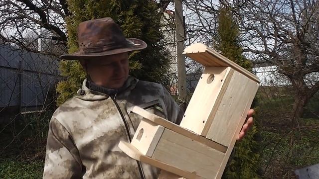 МНОГОКВАРТИРНЫЙ ДОМИК ДЛЯ ПТИЦ смотреть онлайн