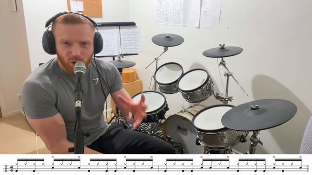 How To Play The Drum Beat From "Fly Away" By Lenny Kravitz смотреть онлайн