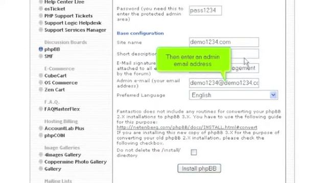 How to install phpBB смотреть онлайн