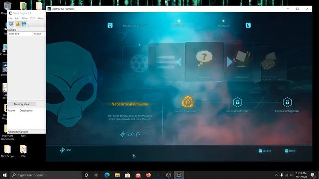Cheat Engine Hack DNA Points - Destroy All Humans 2020!! смотреть онлайн