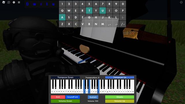 Interstellar Main Theme | Roblox Piano (Short) смотреть онлайн