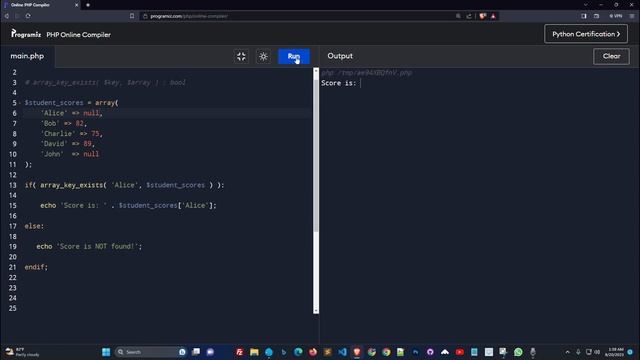 ? Beginner's Guide: How to use `array_key`exists()` function in PHP (Hindi) | Part: 04 смотреть онлайн