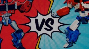 лего оптимус прайм VS лего новый оптимус прайм