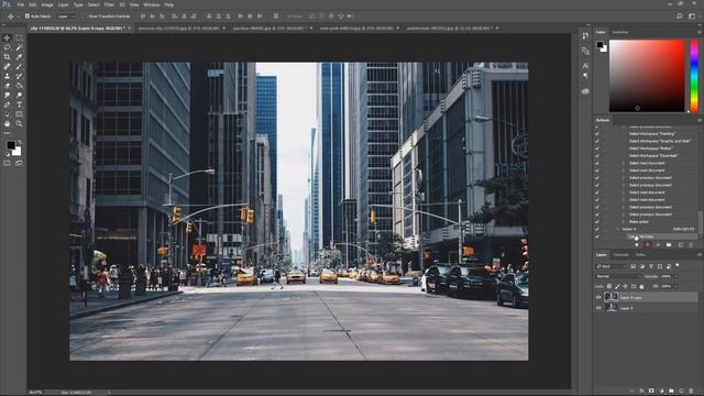 Как сделать макрос в Photoshop смотреть онлайн