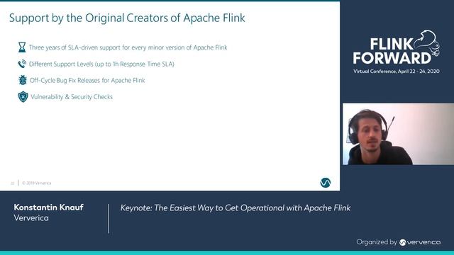 Keynote: The Easiest Way to Get Operational With Apache Flink - Konstantin Knauf смотреть онлайн