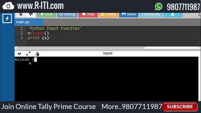 Python string input function, python console input | Chap-2 | O Level Python Notes | by Rajesh Sir смотреть онлайн