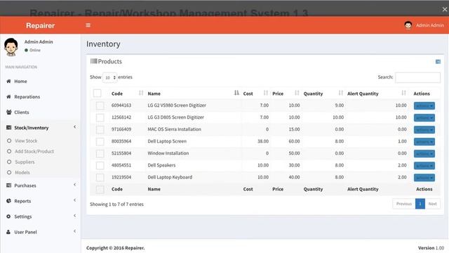 Free Download Repairer Repair Workshop Management System 1.3 смотреть онлайн