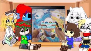 ||•Реакция андертейла на АУ Санса перезалив•||~1 часть~