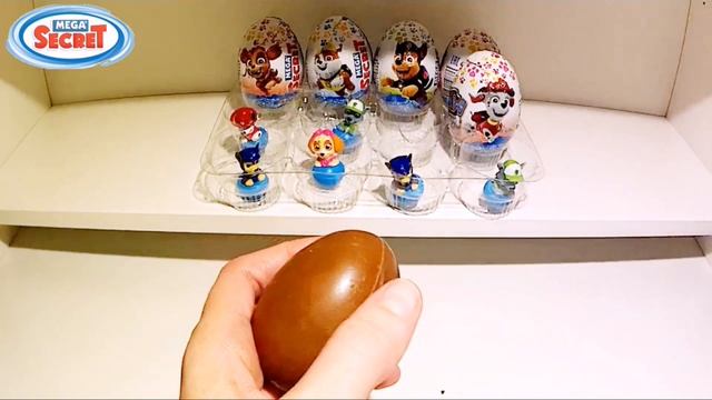 Щенячий Патруль сюрпризы Mega Secret. Собрали всех! смотреть онлайн