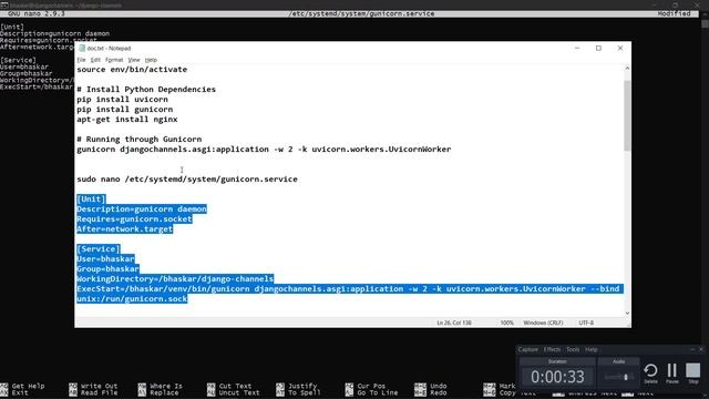 Django channels deployment [ASGI] смотреть онлайн