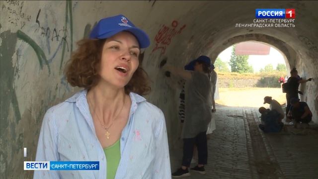 На Анненских укреплениях волонтеры начали реставрацию крепости