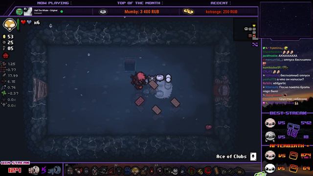 Иден стрик на 4 цели | Все очень фетус [#125] | The Binding of Isaac: Repentance смотреть онлайн