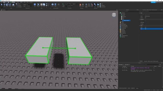 All about Welds in Roblox Studio смотреть онлайн