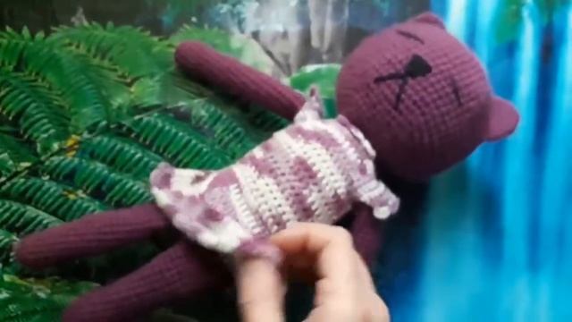 Сплюшка кошечка крючком смотреть онлайн