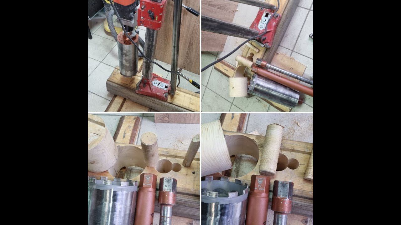 Сверлим дерево коронками сухого алмазного сверления технологии Diamond Hit(часть1) #BORISOVPRO смотреть онлайн