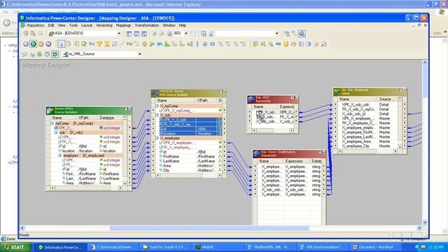 Informatica : Synchronizing XML Defination.avi смотреть онлайн