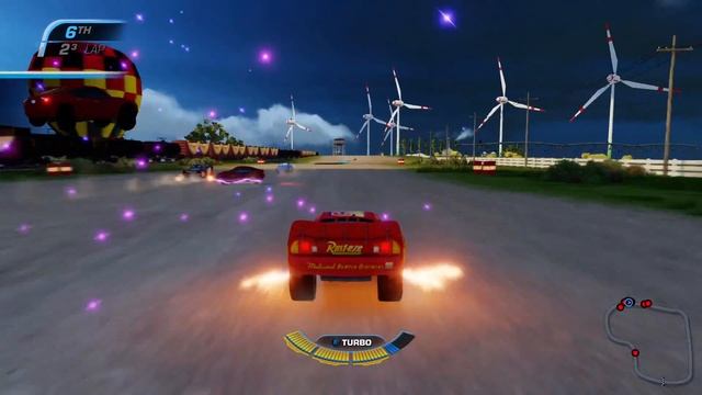 Cars 3: Driven to Win - Walkthrough 6 - Battle Race, Heartland Countryside Dash смотреть онлайн