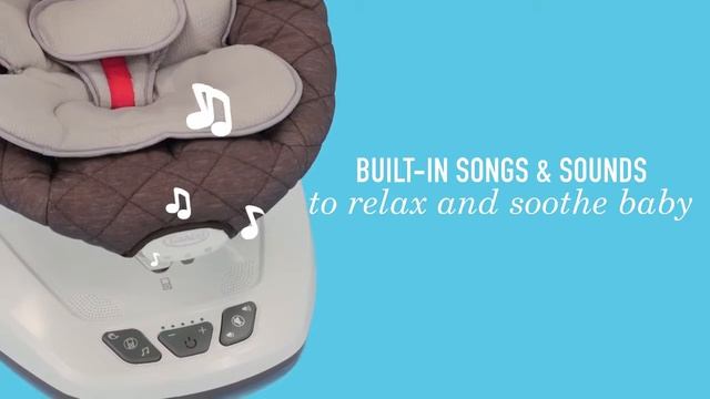 Graco Move With Me - детский укачивающий центр для новорожденных смотреть онлайн