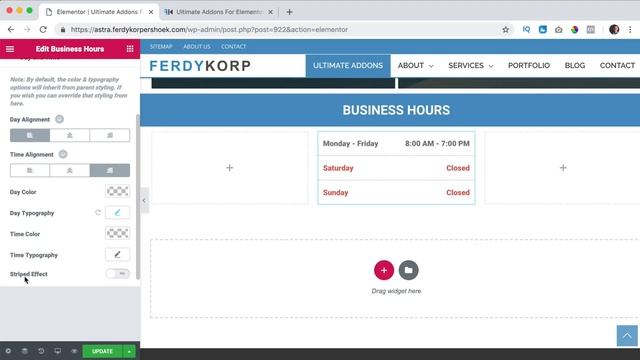 Ultimate Addons Elementor | Business Hours смотреть онлайн