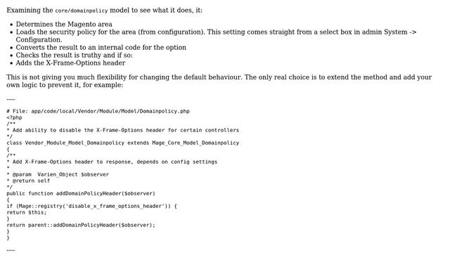 Magento: How to ignore clickjacking protection for specific route? (2 Solutions!!) смотреть онлайн