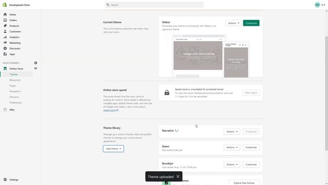 How to Add / Upload a Shopify Theme via ZIP File смотреть онлайн