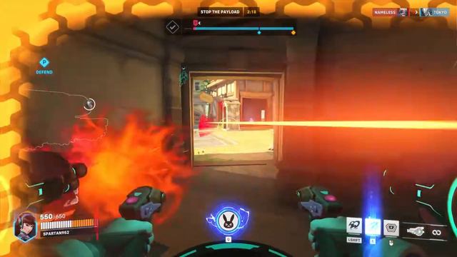 Overwatch team kill (Diva) смотреть онлайн