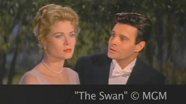 "The Swan" 1956, Grace Kelly, Louis Jourdan, Clip #3 смотреть онлайн