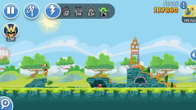 Angry Birds Friends Week 205 Level 3 207k glitch смотреть онлайн