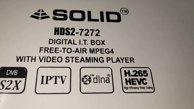 Solid HDS2X 7272 set top box mpeg4 HD||dd free dish|| solid 7272 смотреть онлайн