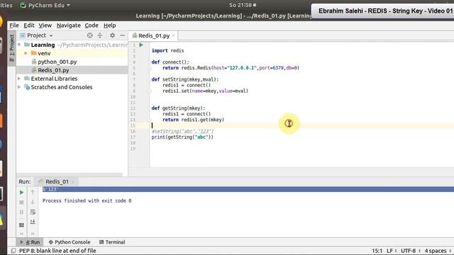 Redis 01 Using String keys смотреть онлайн