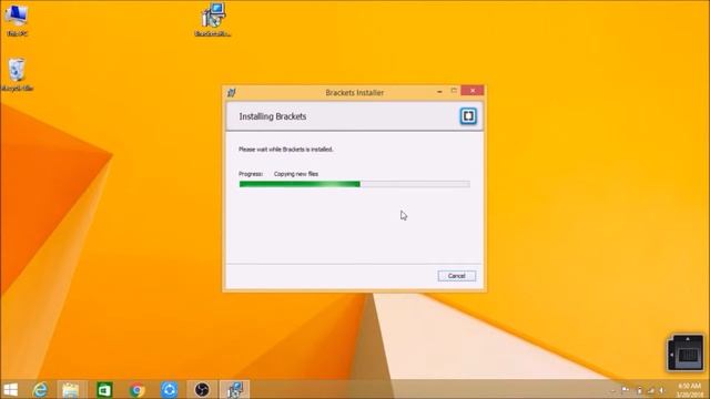 01. HTML tutorial - Downloading and Installing a text editor- Brackets. смотреть онлайн