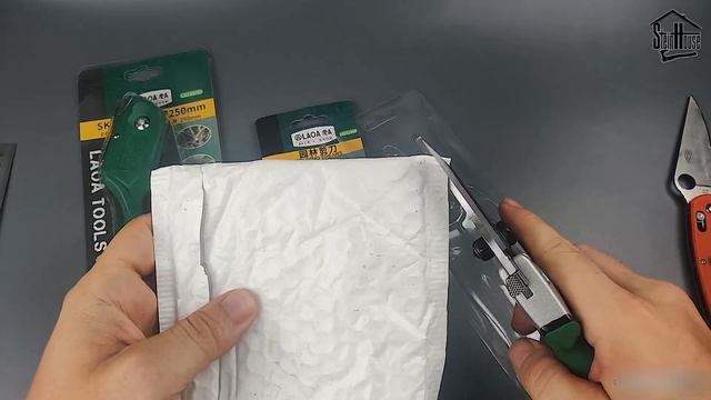 Секатор и складная пила Laoa с Aliexpress - Распаковка, первый взгляд смотреть онлайн