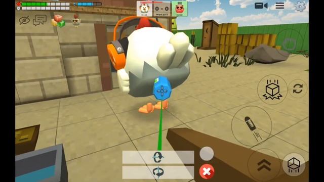 Chicken gun я смотрю по камерам за игроком и троллю его. смотреть онлайн