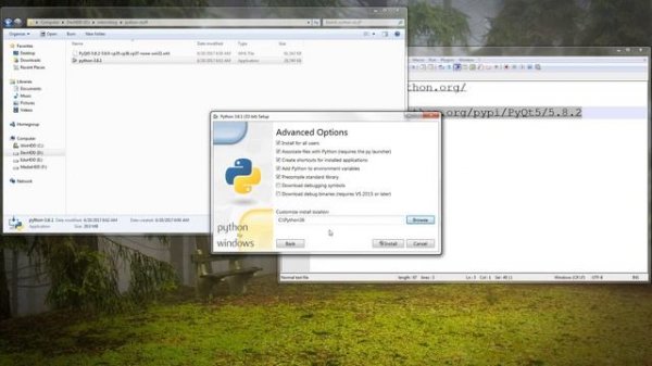 How to install PyQt5 on Windows 7/8/8.1/10