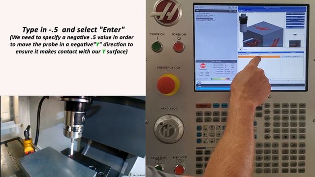 Setting up G54 Work Offsets with the Renishaw Work Probe смотреть онлайн