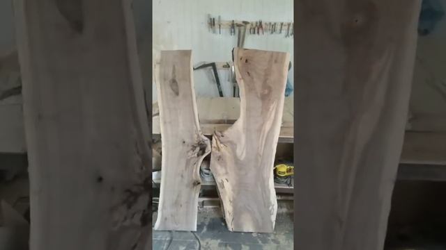 Обзор слэбов перед заливкой! Карагач и грецкий орех! смотреть онлайн