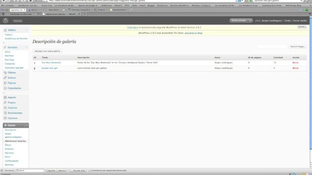 Screencast Plugin NextGEN Gallery para Wordpress en español HD смотреть онлайн