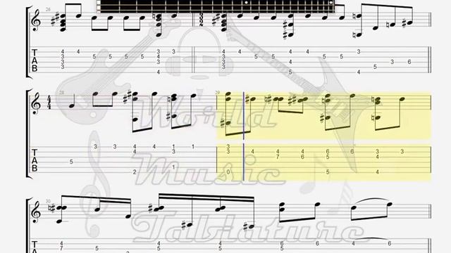 Dyens, Roland L 'hymne A L 'amour GUITAR TAB смотреть онлайн