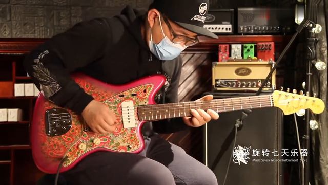 2020 Fender Custom Shop LTD Jazzmaster Pink Paisley Journeyman Relic | SN: CZ546900 | No Talking смотреть онлайн