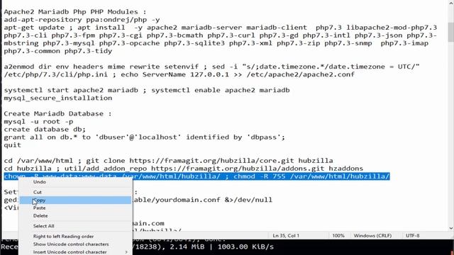 How To Setup install Hubzilla On Ubuntu 18.04 LTS with Apache2 смотреть онлайн