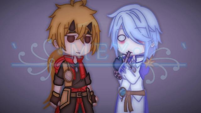 "Yae Miko with a short hair?!😳" | Genshin impact x Gacha| My AU | Yaeyato | Ft.Ayato | Tweening смотреть онлайн